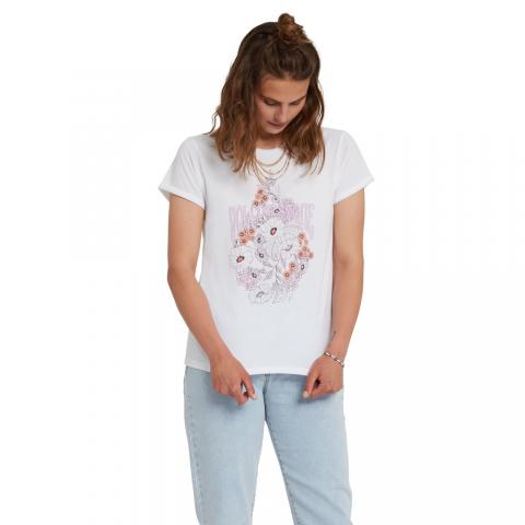 Volcom wms T-Shirt Radical Daze WHT Größe: S Farbe: white S | white