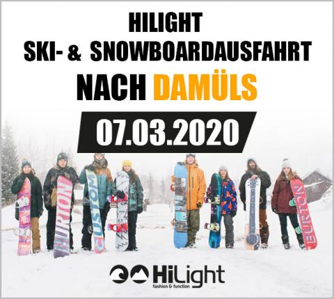 Ski- & Snowboardausfahrt Damüls - 07.03.2020 JGDL (bis 17 Jahre)