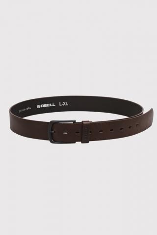 Reell All Black Buckle Belt - brown Größe: S/M Farbe: Brown S/M | Brown