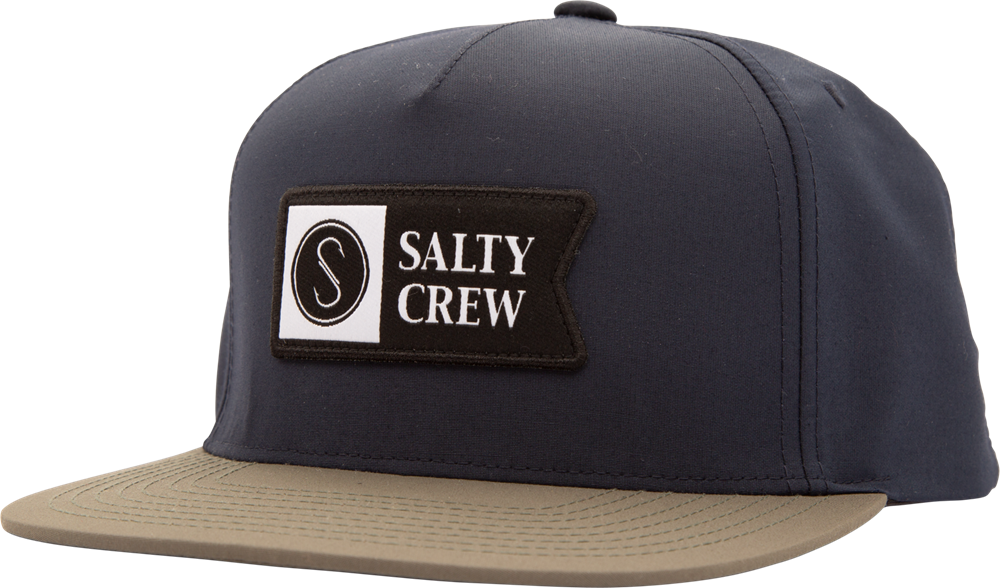 Salty Crew Alpha Tech 5 Panel - navy ash Größe: Onesize Farbe: navyash