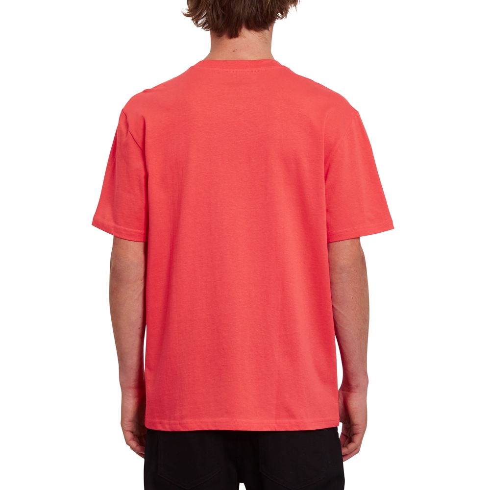 Volcom mns T-Shirt Stone Blanks BSC CAY Größe: L Rot: cayenne