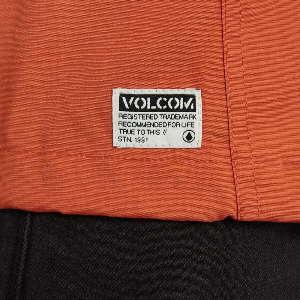 Volcom Howard Hooded - burnt orange Größe: XL Orange: burntorang
