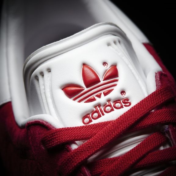 Adidas Gazelle Sneaker - scarlet/white Größe: 11½ Farbe: ScarletWht